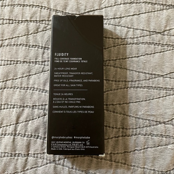 BNIB Morphe Fluidity Full Coverage Matte Foundation Shade F5 20 - Picture 3 of 3